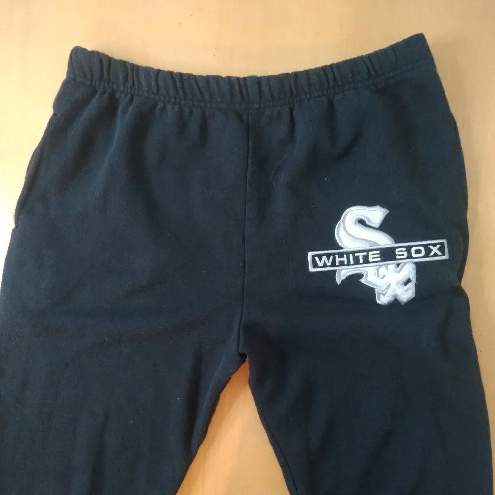 Vintage Nutmeg Chicago White Sox MLB Sweat Pants Joggers Trainers